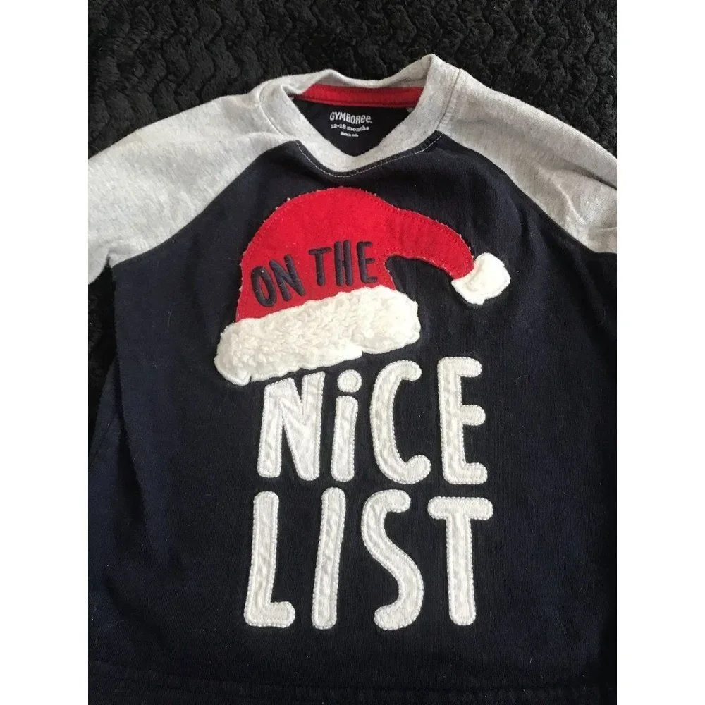 Gymboree Lot baby boy size 12m 18m 24m Xmas Shark